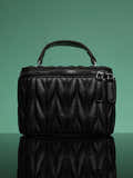 Quilted Box Bucket Bag (selected)
