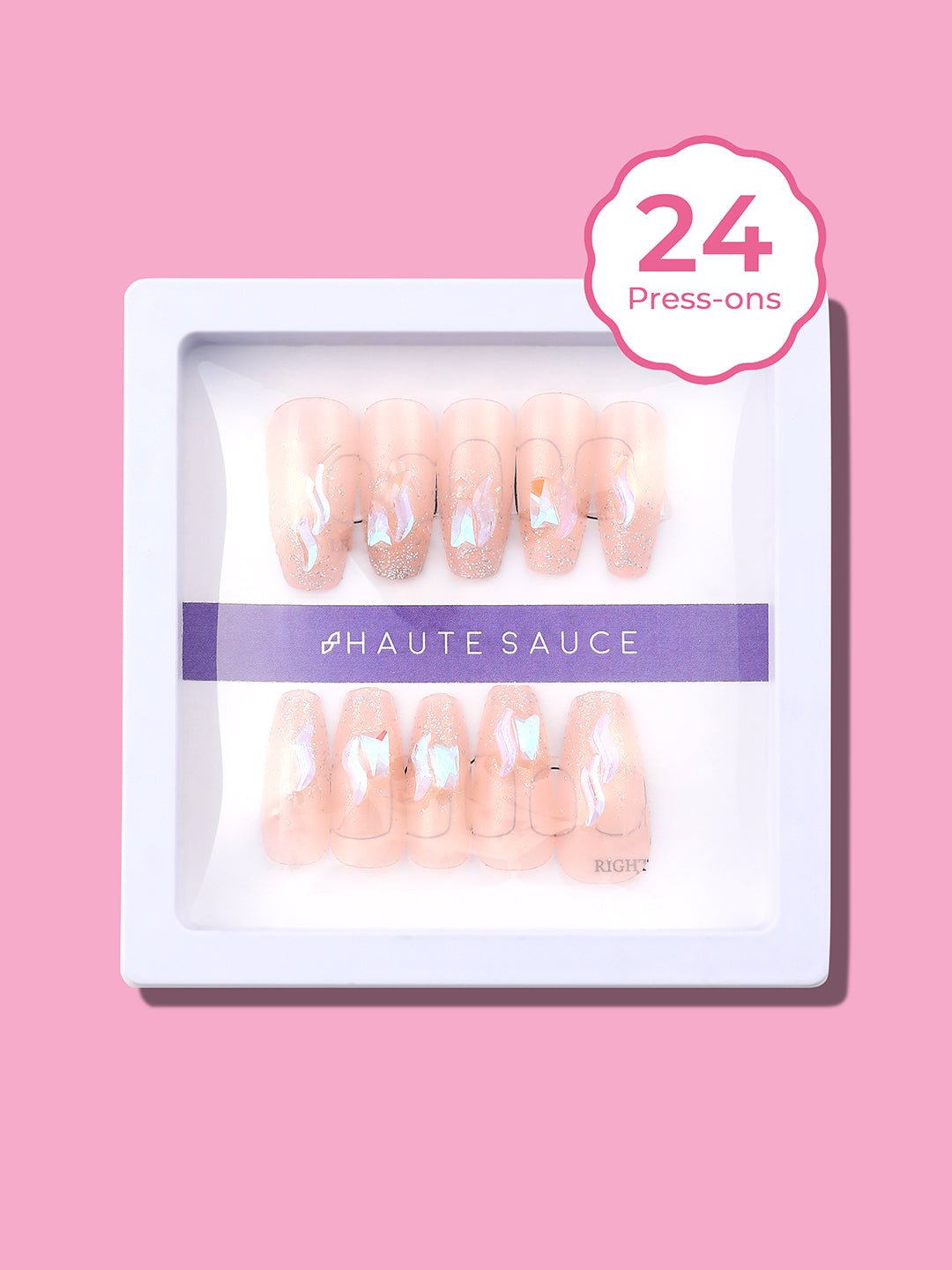 The Slimmer Press-On Nails - Soft Pink