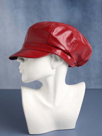 Solid Bakerboy Hat - Red