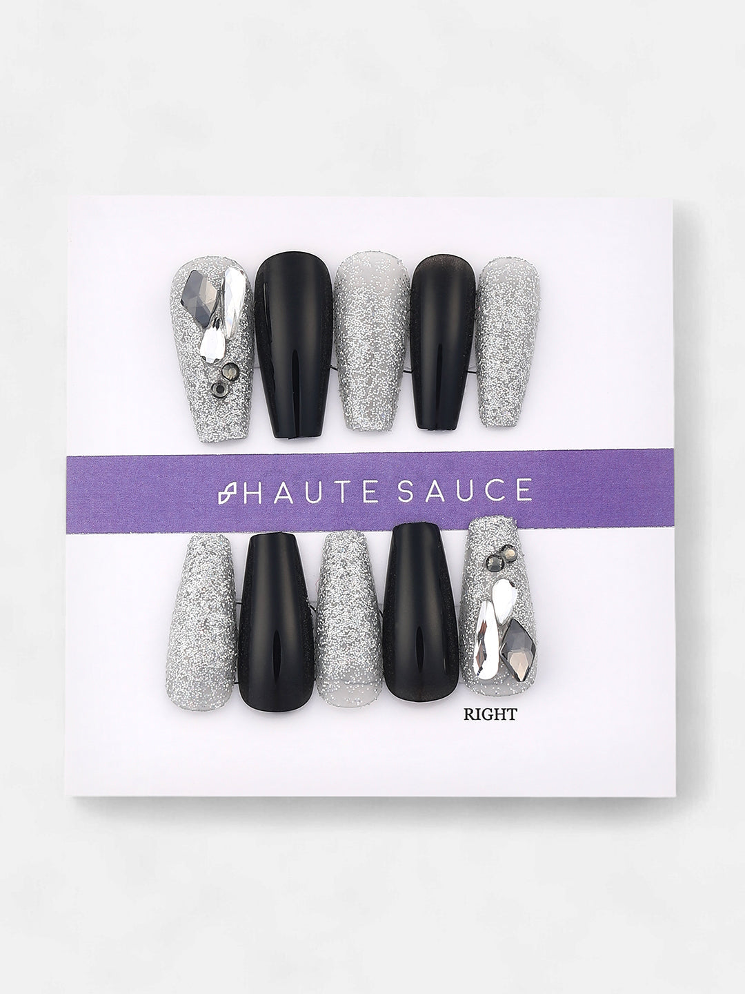 The Frost Press-On Nails - Moon Grey