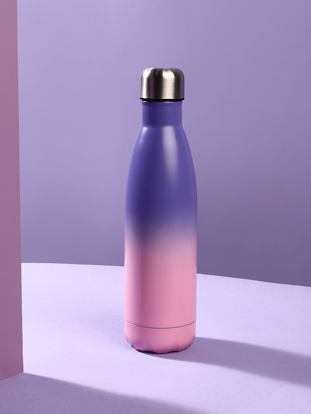 The Ombre Daily Hydration Flask (500 Ml) - Amethyst Purple & Taffy Pink