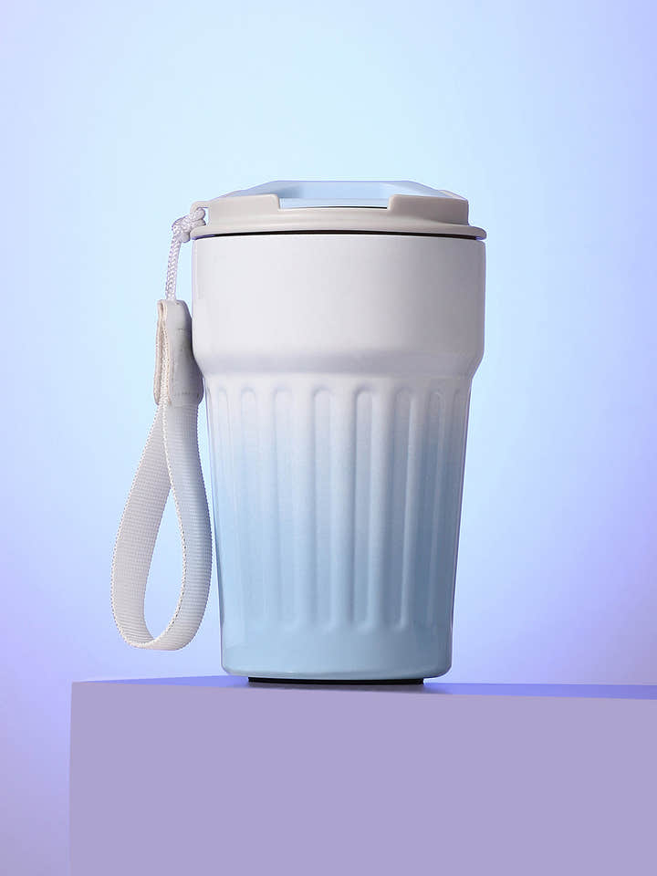 The Ombre Smart Vacuum Travel Mug (400 Ml) - Icy Blue