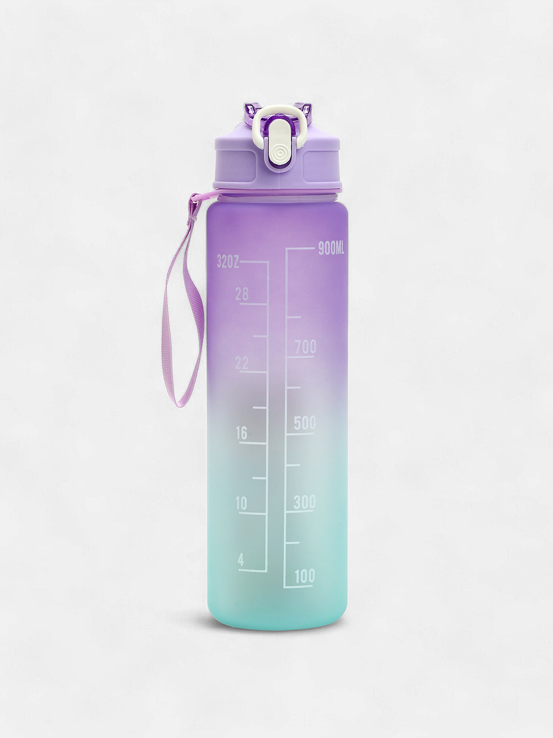 The Hydration Itinerary Sipper (900 Ml) - Amethyst Purple & Sky Blue