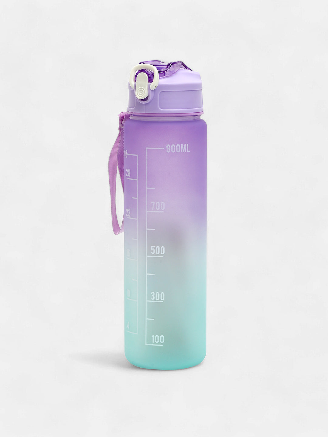 The Hydration Itinerary Sipper (900 Ml) - Amethyst Purple & Sky Blue