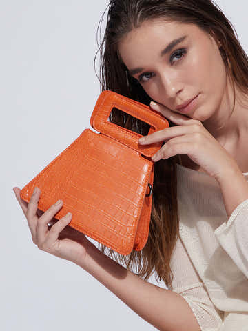 Tangerine Orange Mini Bag