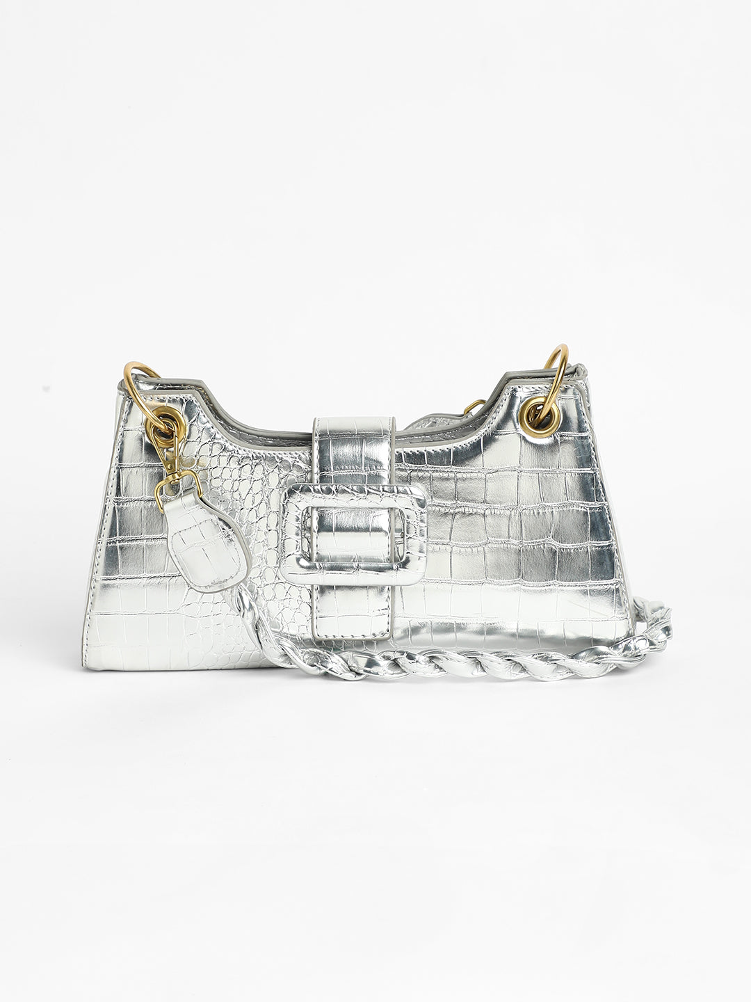 The Scale Buckle Shoulder Bag