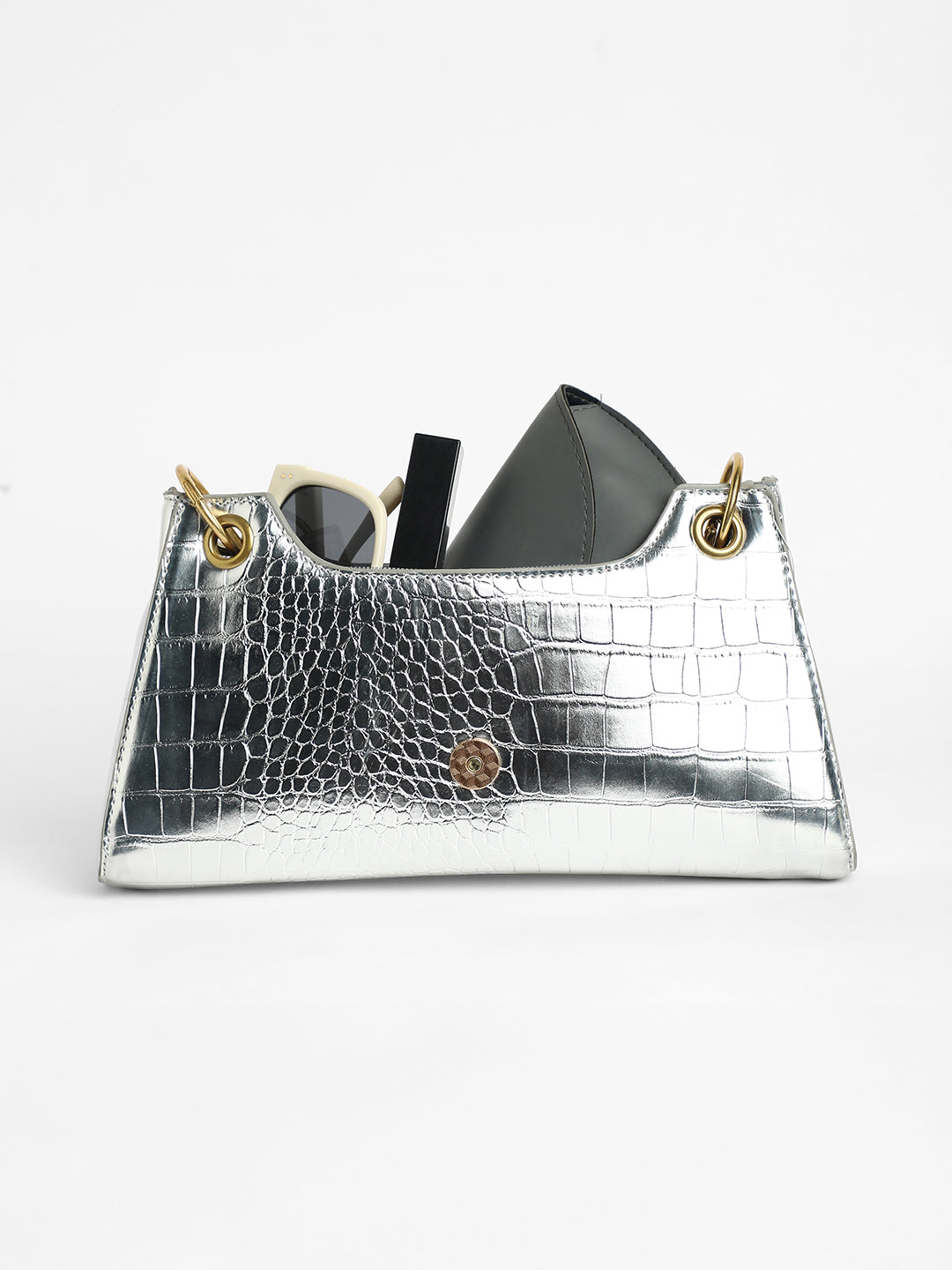 The Scale Buckle Shoulder Bag