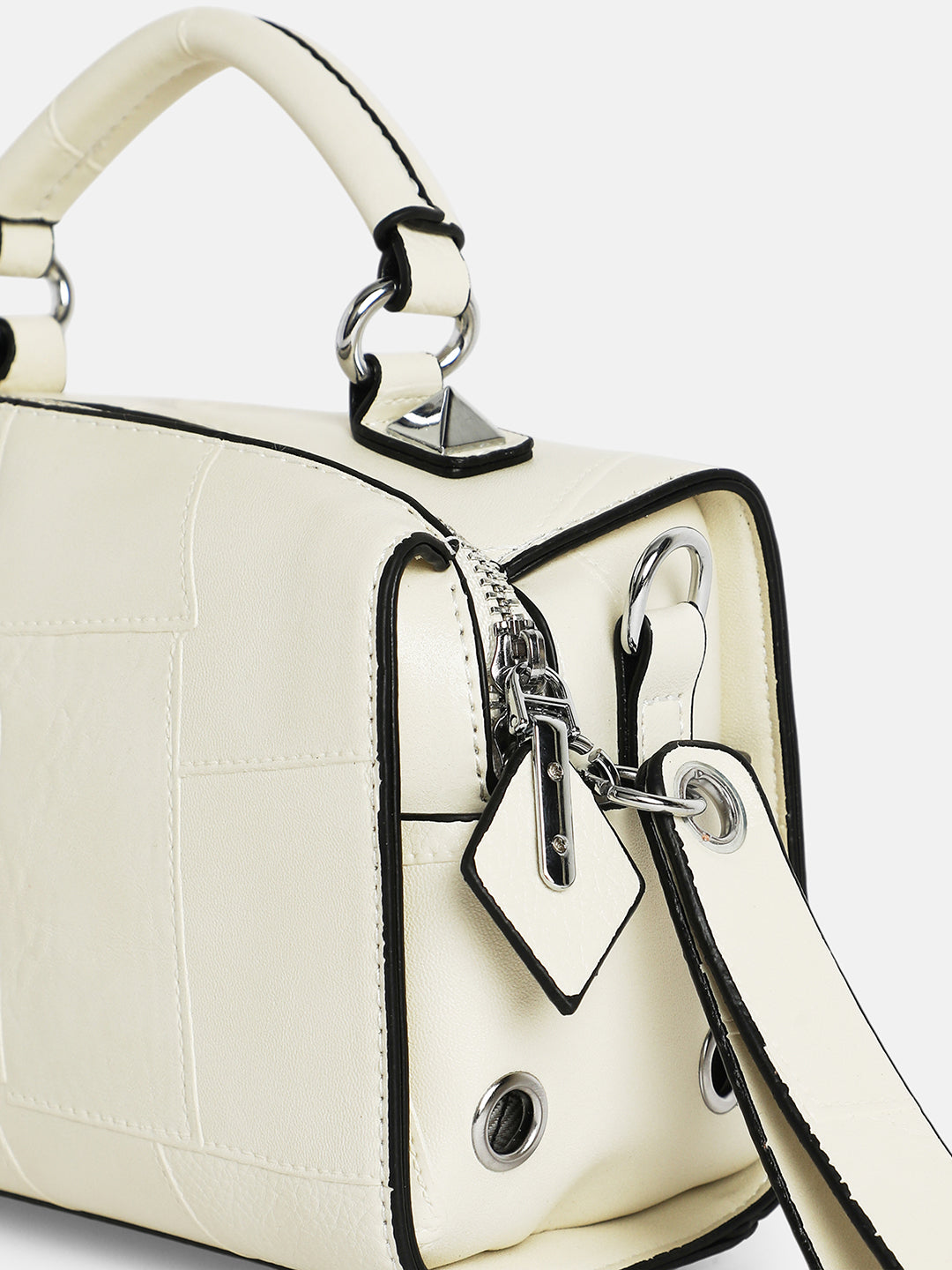 The Scale Camera Sling Bag - Cream White
