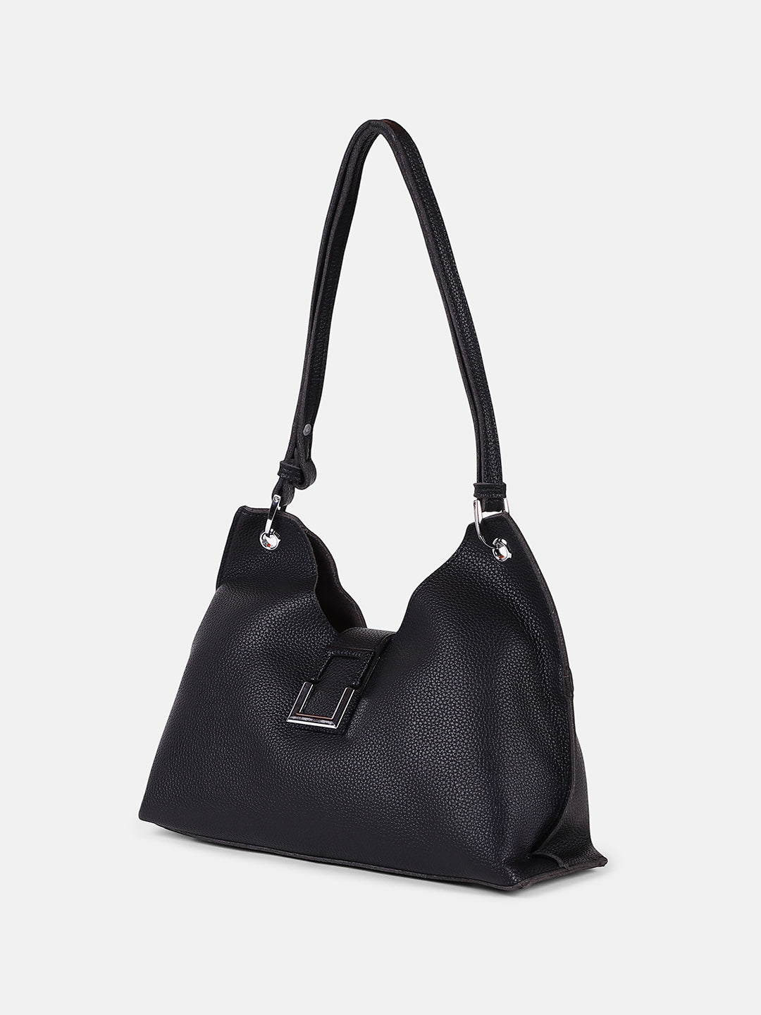 The Amelie Shoulder Bag - Onyx Black