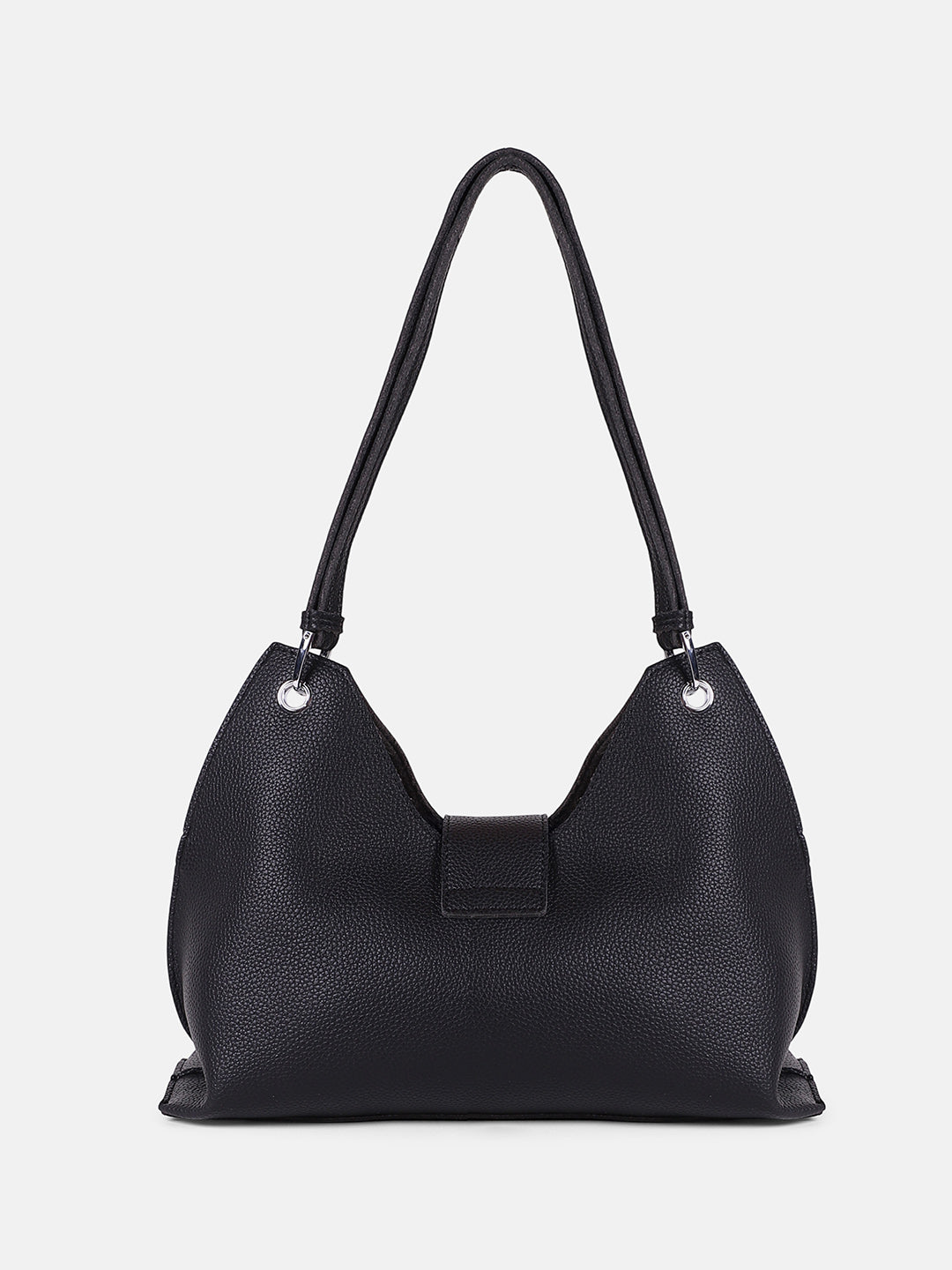 The Amelie Shoulder Bag - Onyx Black