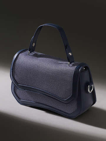 The Avenue Hand Bag - Indigo Blue