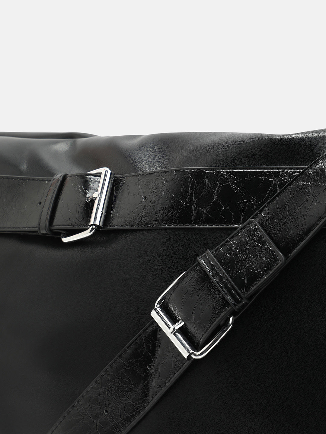 The Tang-Buckle Tote Bag - Onyx Black