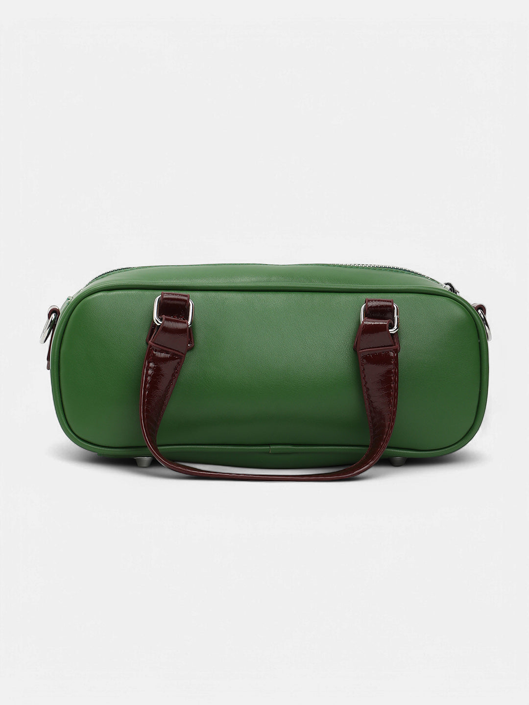 The Small Retro Bowling Bag - Kelly Green