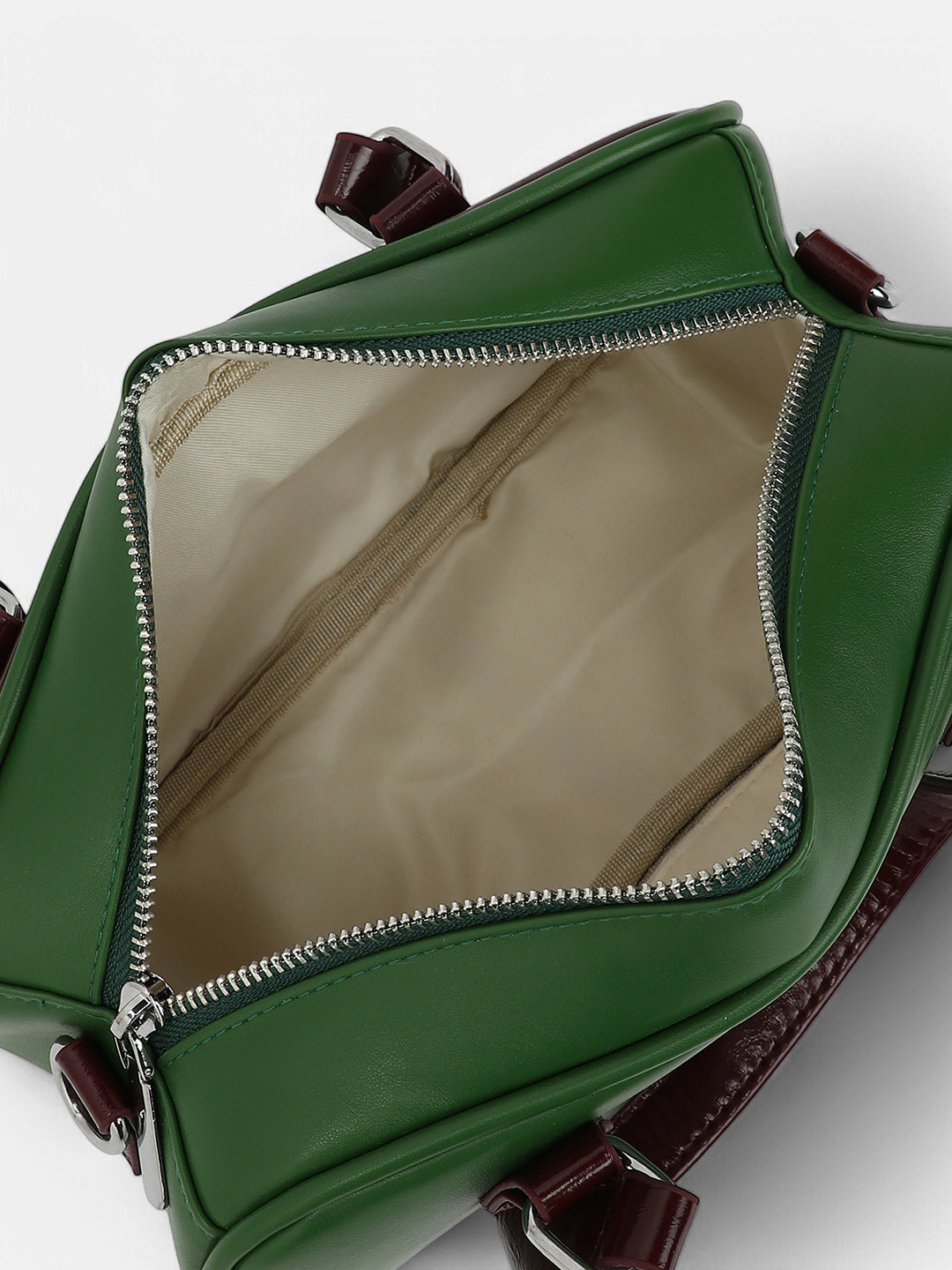 The Small Retro Bowling Bag - Kelly Green