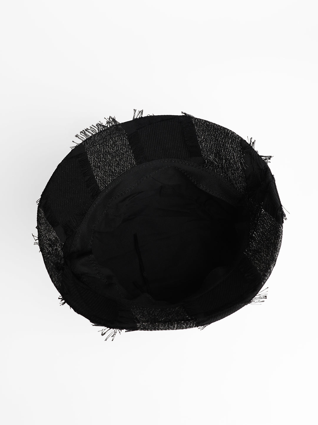 Distressed Bucket Hat - Midnight Black