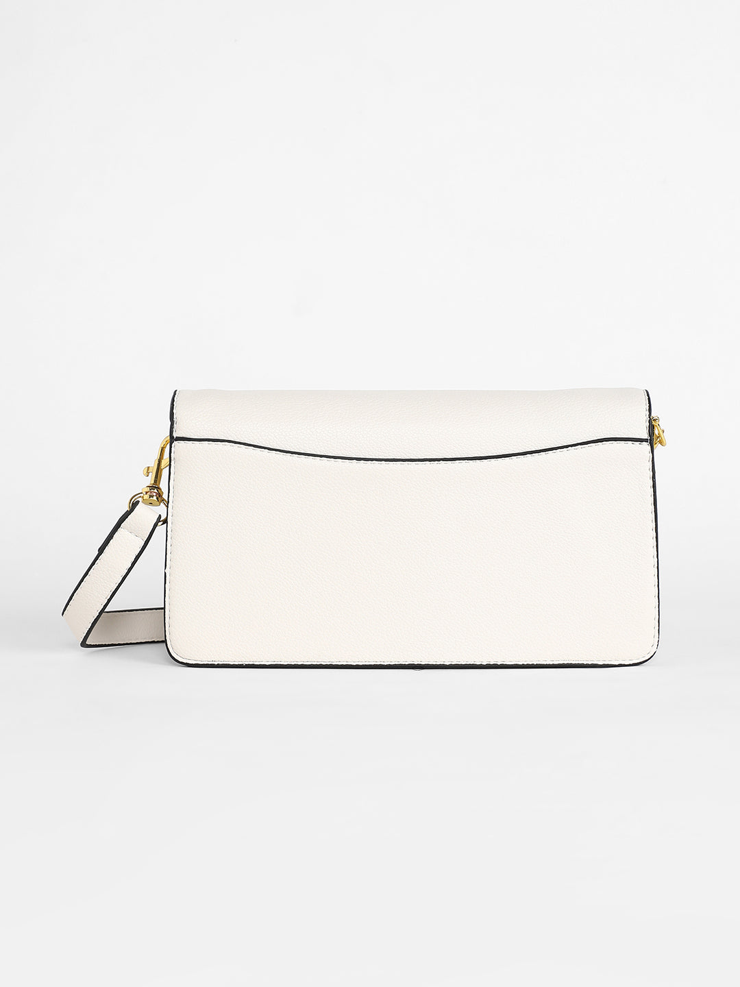 The Burg Shoulder Bag - Ivory White