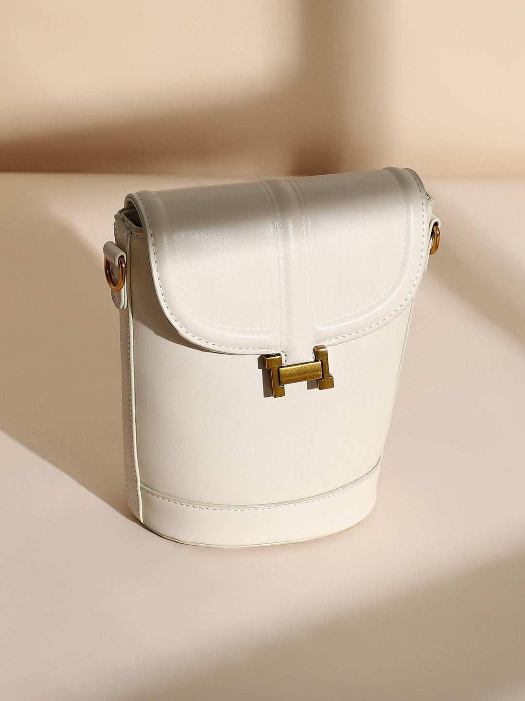 The Monogram Sling Bag - Ivory Cream