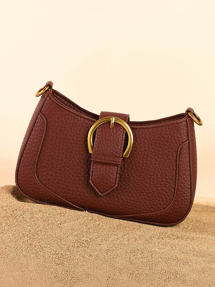 The Matilda Sling Bag - Russet Brown