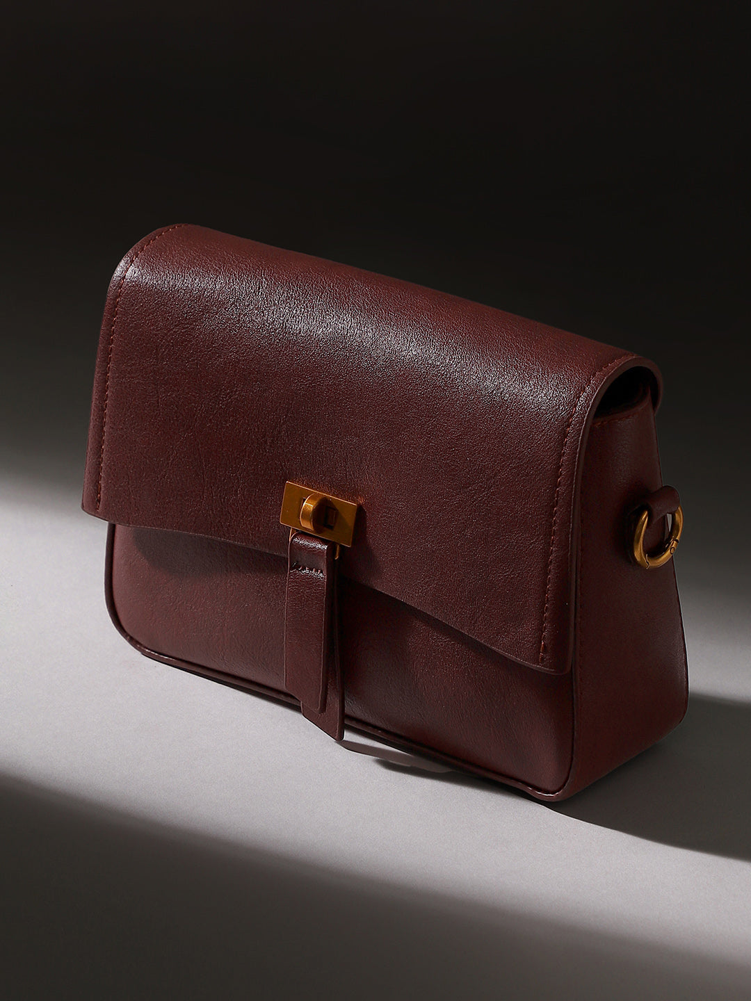 The Odette Sling Bag - Cherry Red