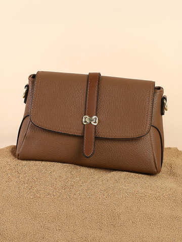 The Agnes Sling Bag - Chocolate Brown