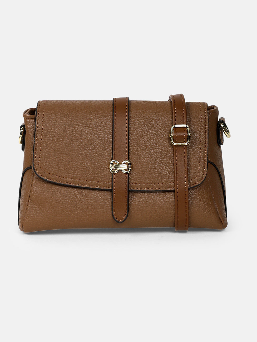 The Agnes Sling Bag - Chocolate Brown