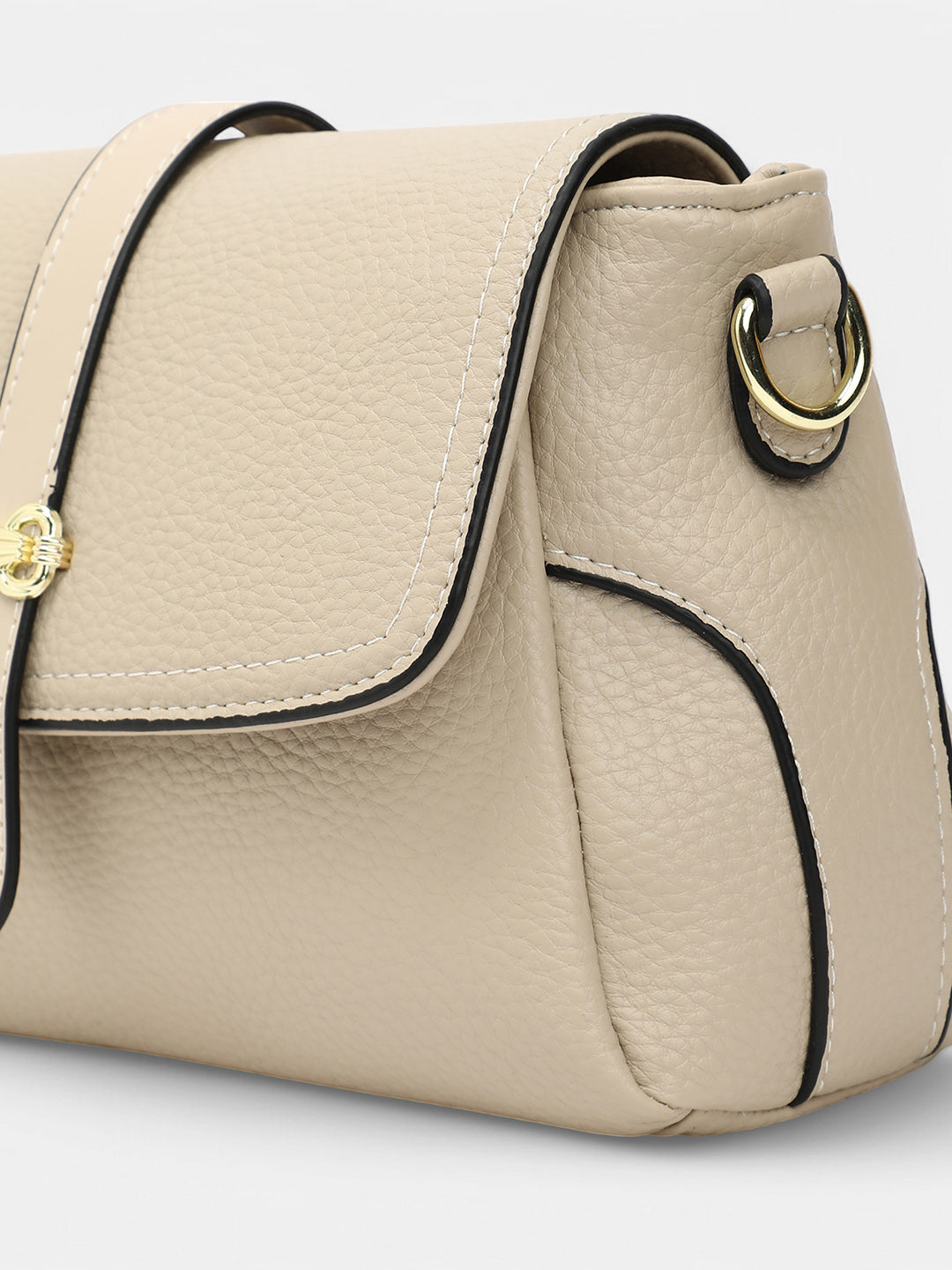 The Agnes Sling Bag - Ecru Beige