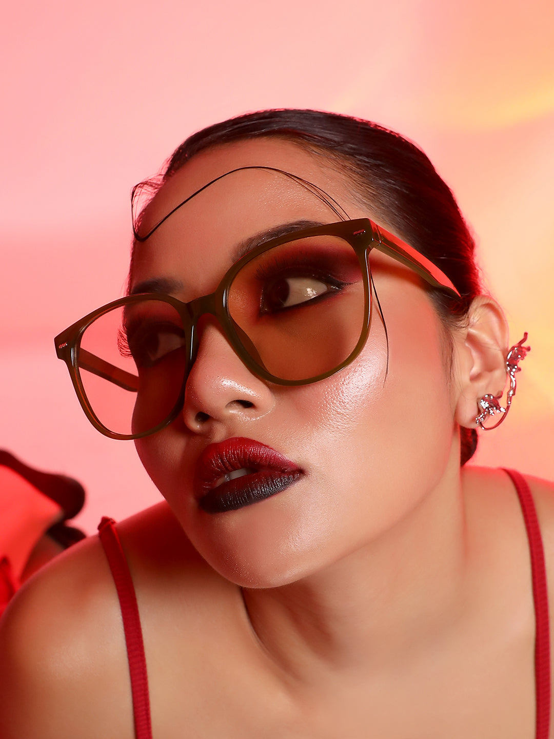 Tinted Oversized Sunglasses