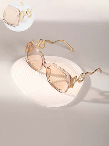 The Aureate Viper Butterfly Sunglasses - California Gold