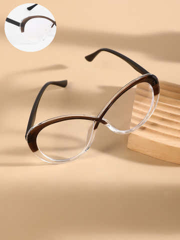 The Ombre Twist Cateye Sunglasses - Midnight Black