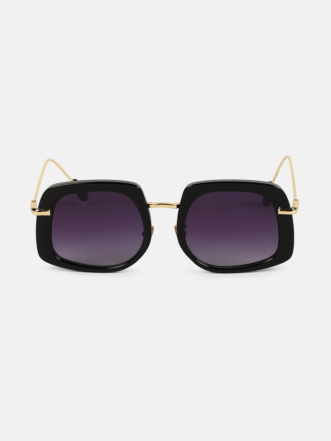 The Whimsical Oversized Sunglass - Onyx Black