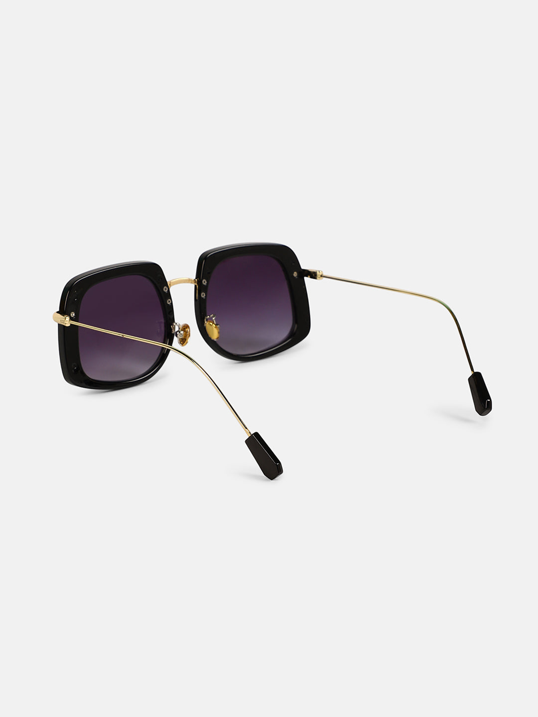The Whimsical Oversized Sunglass - Onyx Black