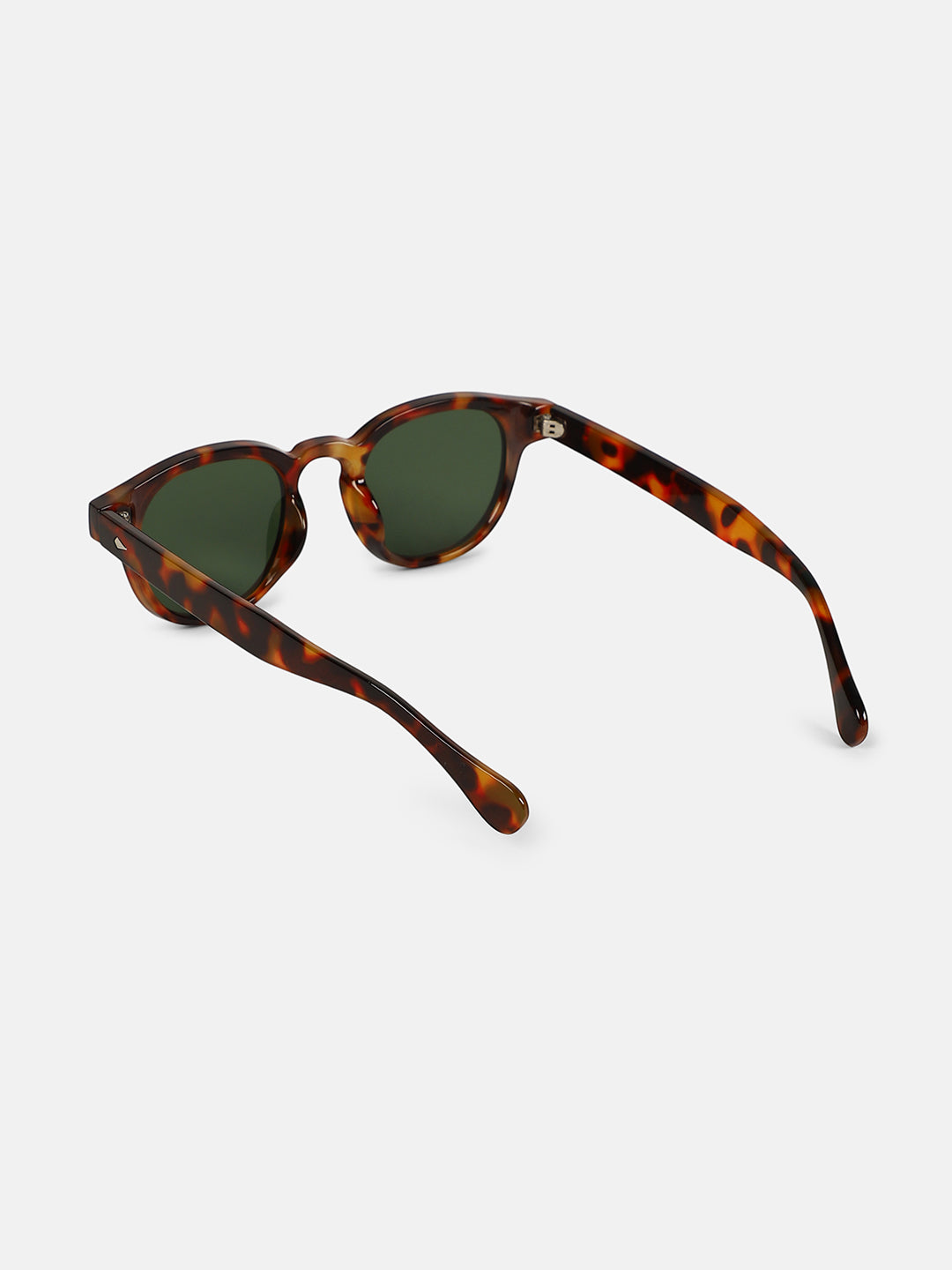 The Safari Tortoiseshell Round Sunglass - Coffee Brown