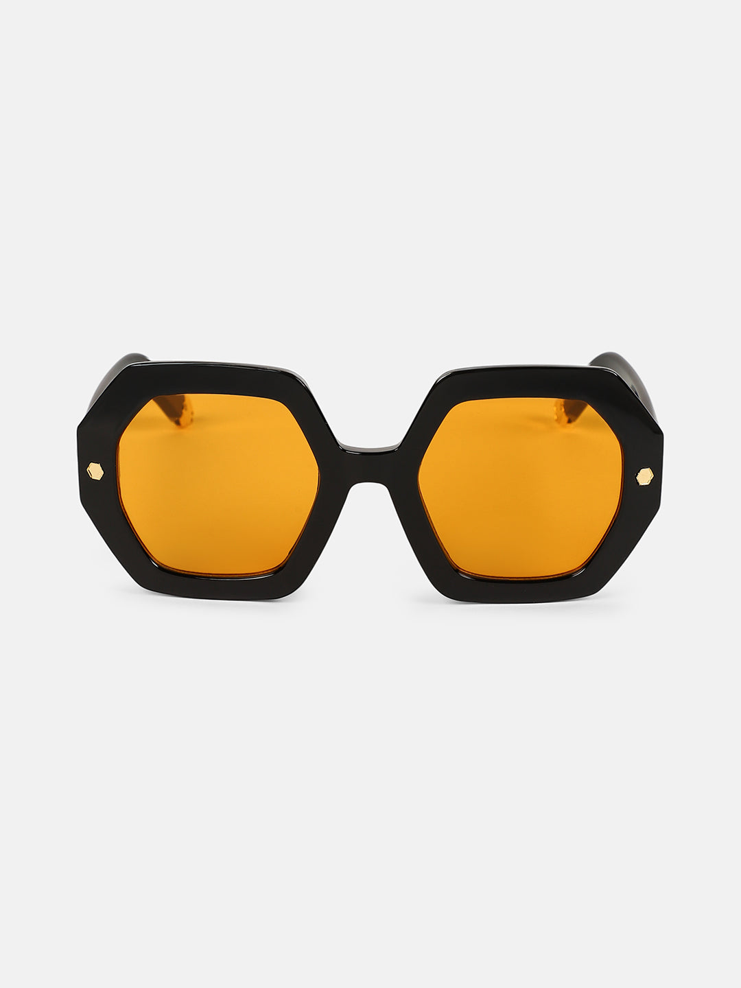 The Madame Oversized Sunglass - Onyx Black