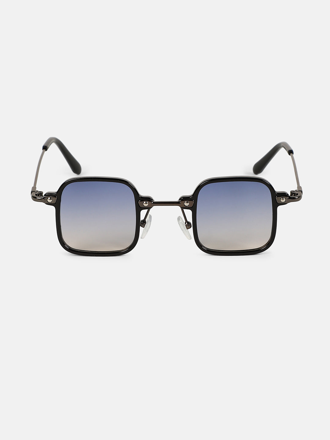 The Circuscore Gradient Square Sunglass - Onyx Black