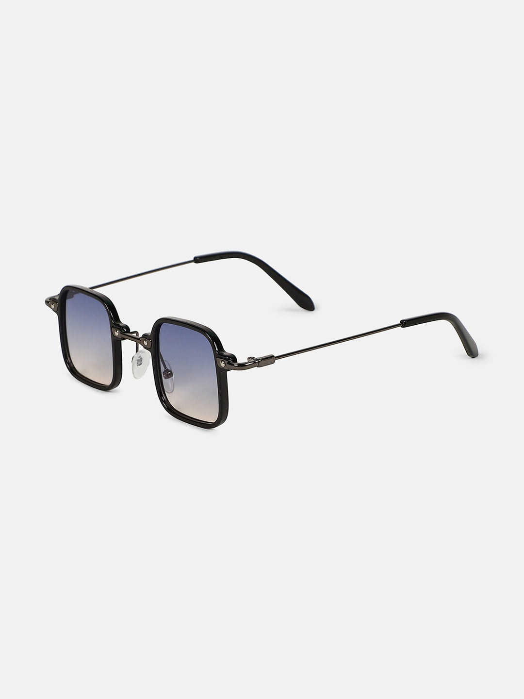 The Circuscore Gradient Square Sunglass - Onyx Black