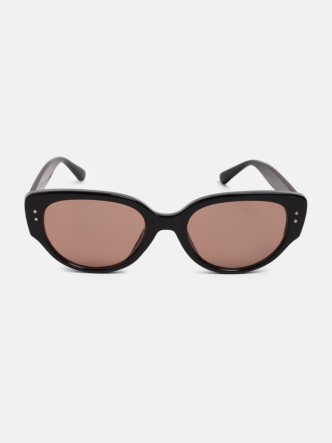 The Nona Cateye Sunglass - Onyx Black