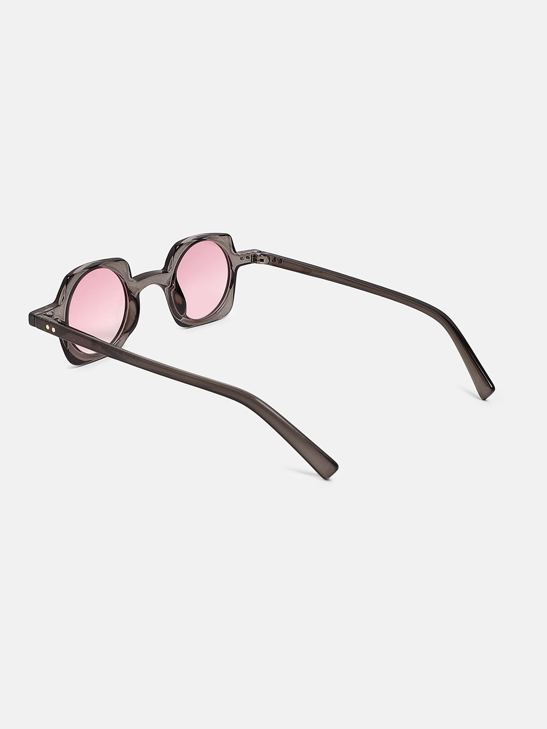 The Carnival Square Sunglass - Charcoal Grey