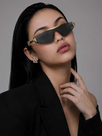 The Midnight Edge Shield Sunglasses