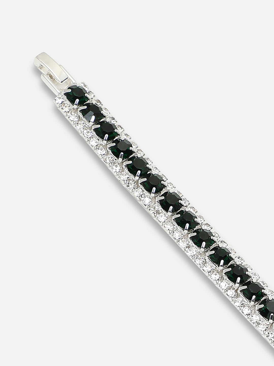 The-Crystalized-Wrap-Round-Watch-(Emerald-Green-Stone)-With-Bracelet-Combo