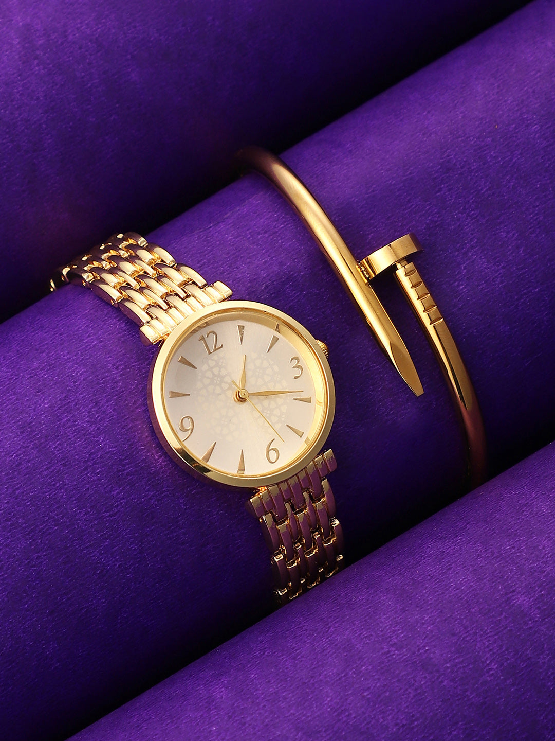 The-Noé--Round-Watch-With-Bracelet-Combo