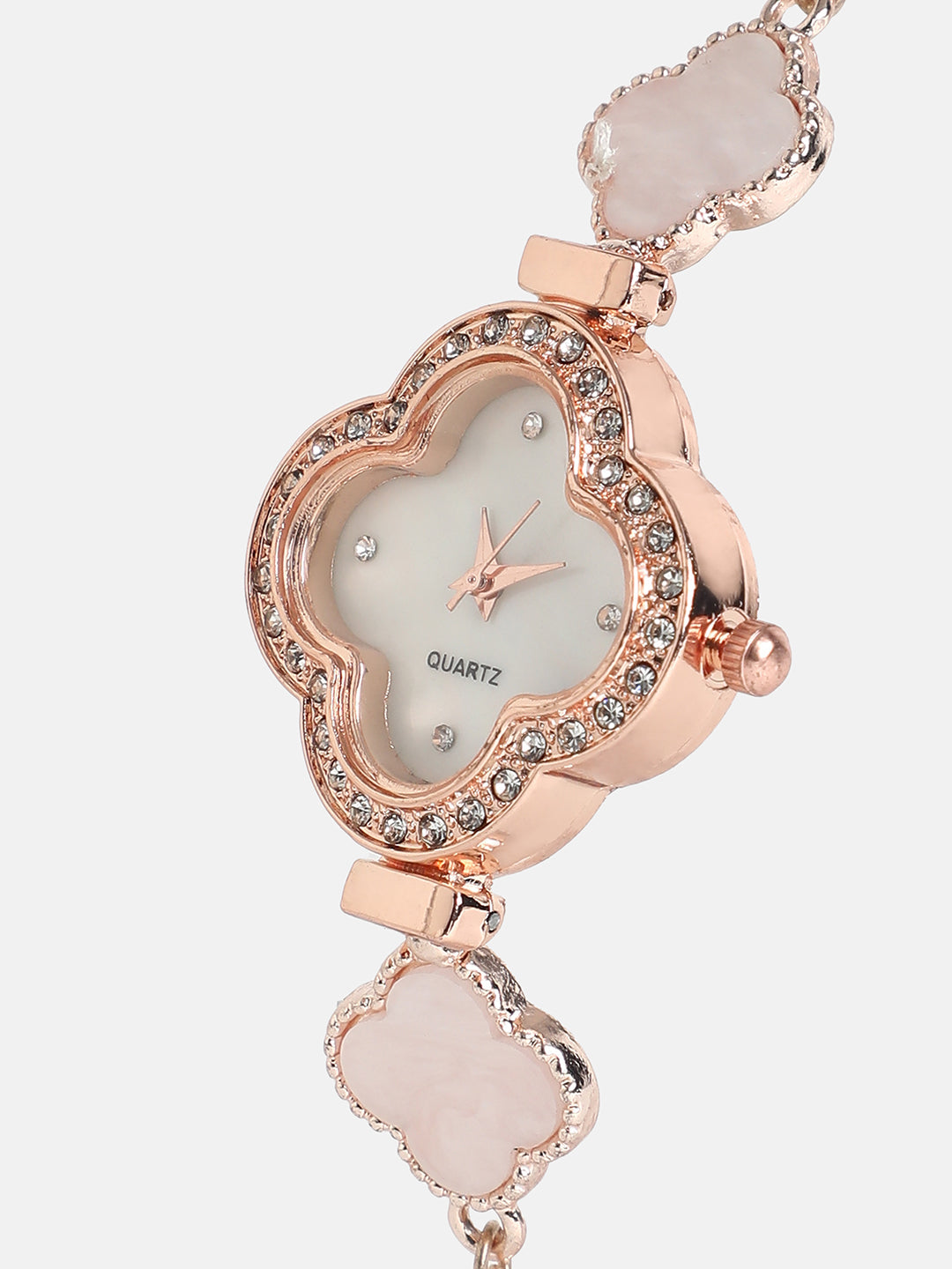 The Clover Chain Watch - Off-White