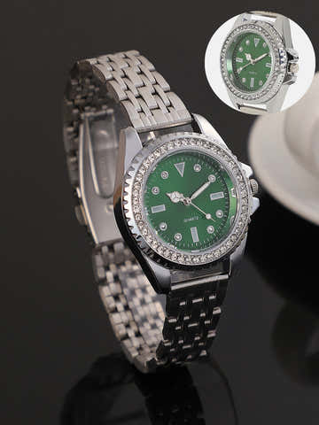 The Kinova Round Watch - Metallic Silver