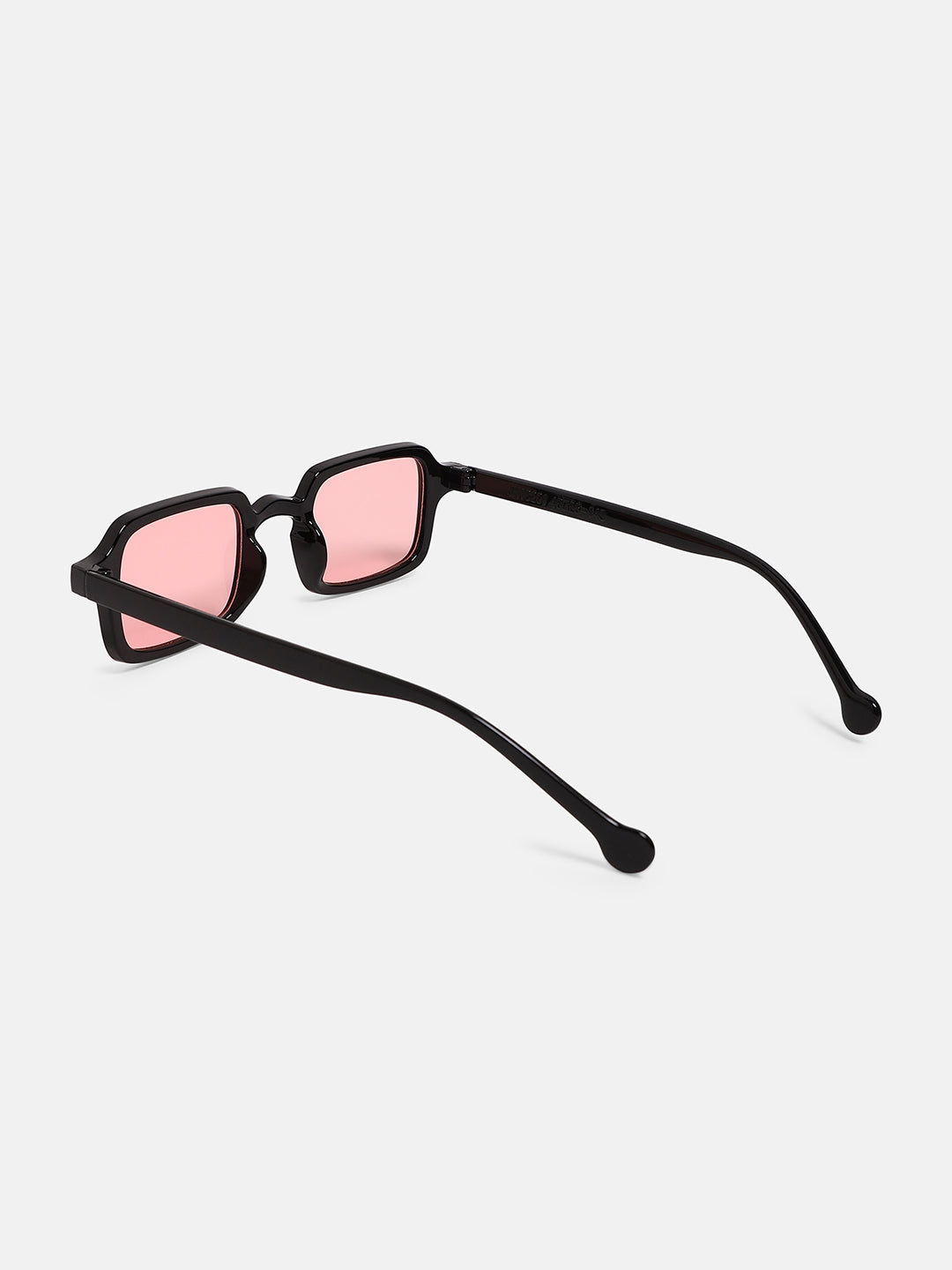 The Sonic Rectangular Sunglass - Onyx Black