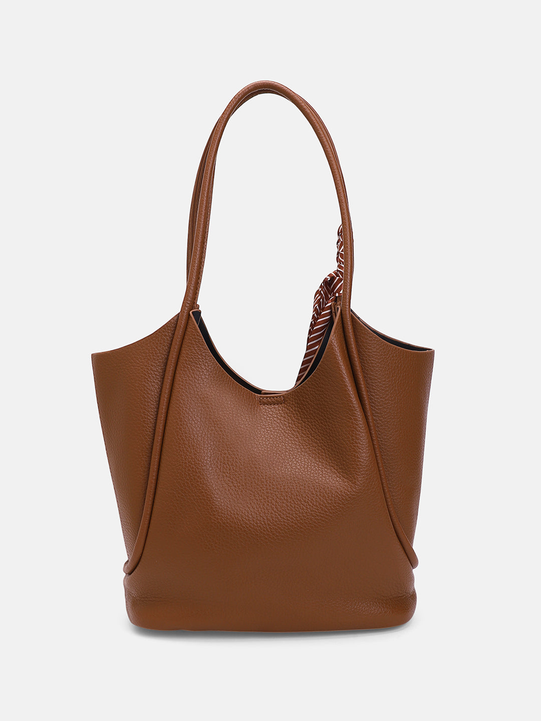 The Metrograph Tote Bag With Pouch - Mocha Brown