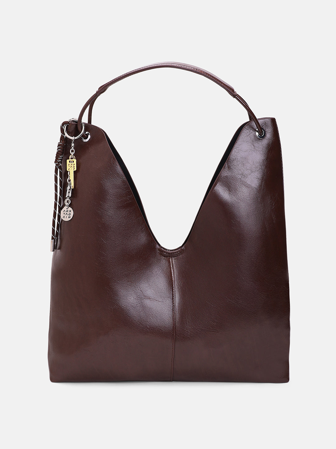 The Large Dayscape Hobo Bag - Coffee Brown