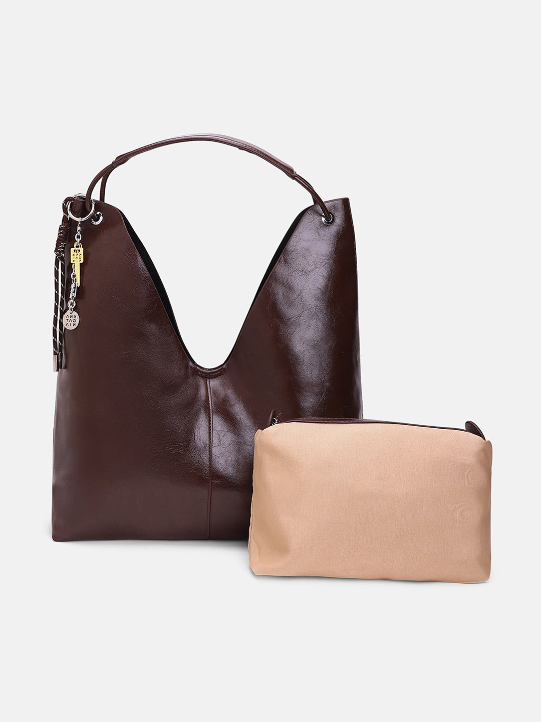 The Large Dayscape Hobo Bag - Coffee Brown