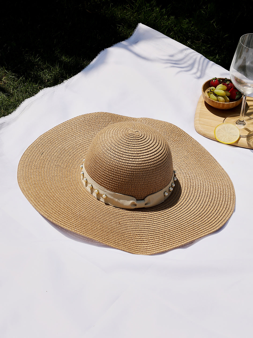 San-Vito Sun Hat - Tan Brown