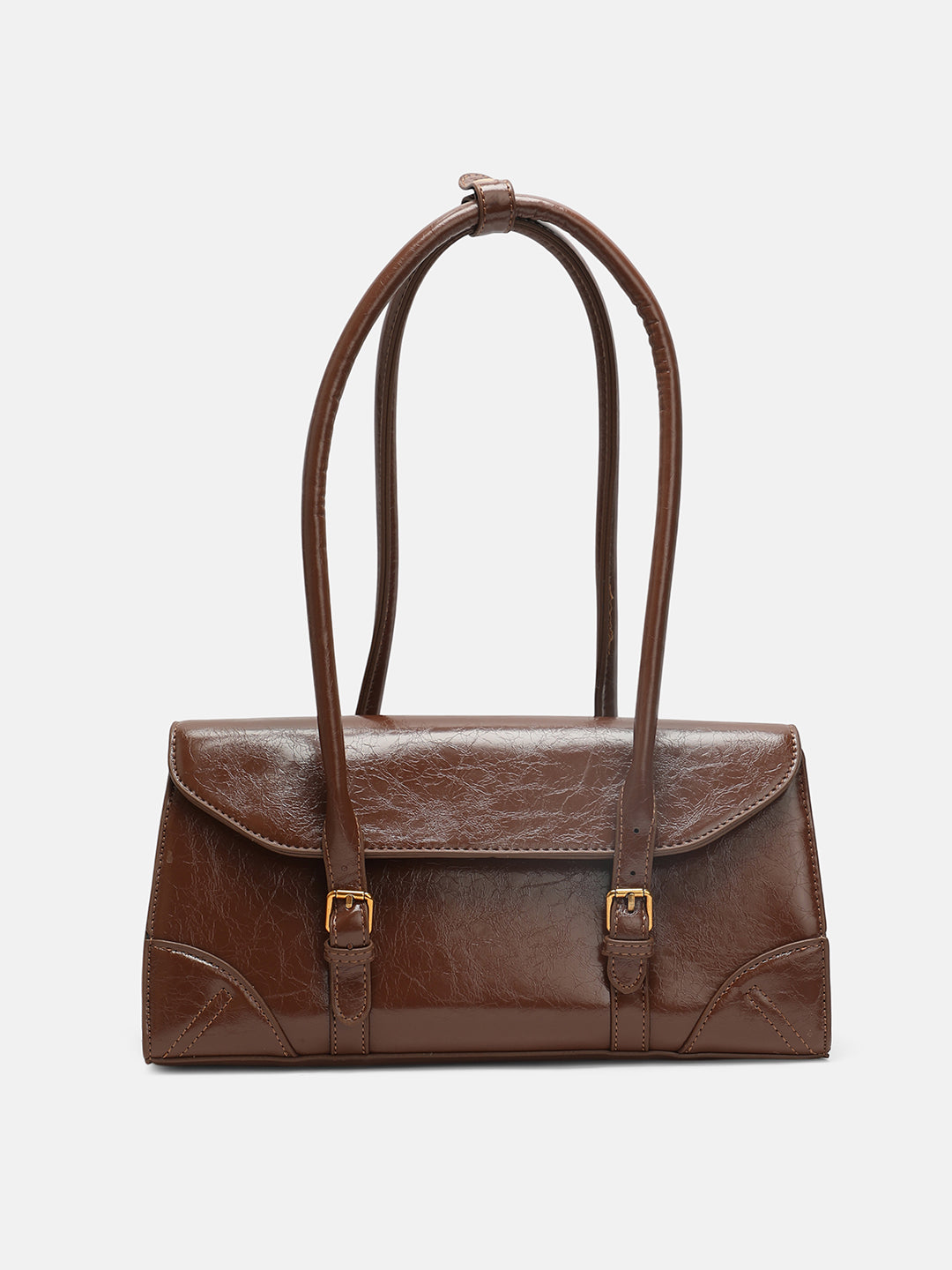 The Coreline Satchel Bag - Mocha Brown