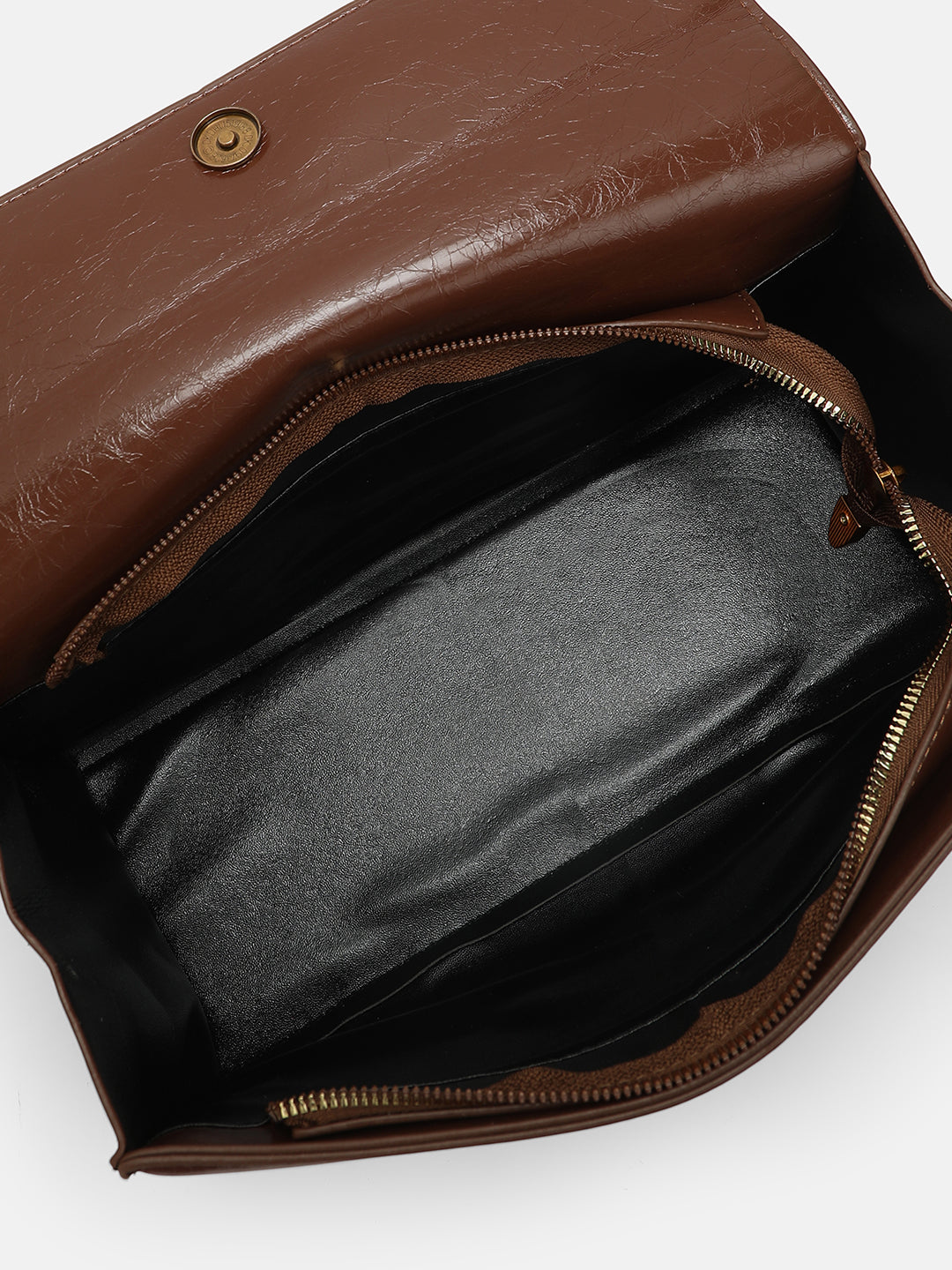 The Coreline Satchel Bag - Mocha Brown