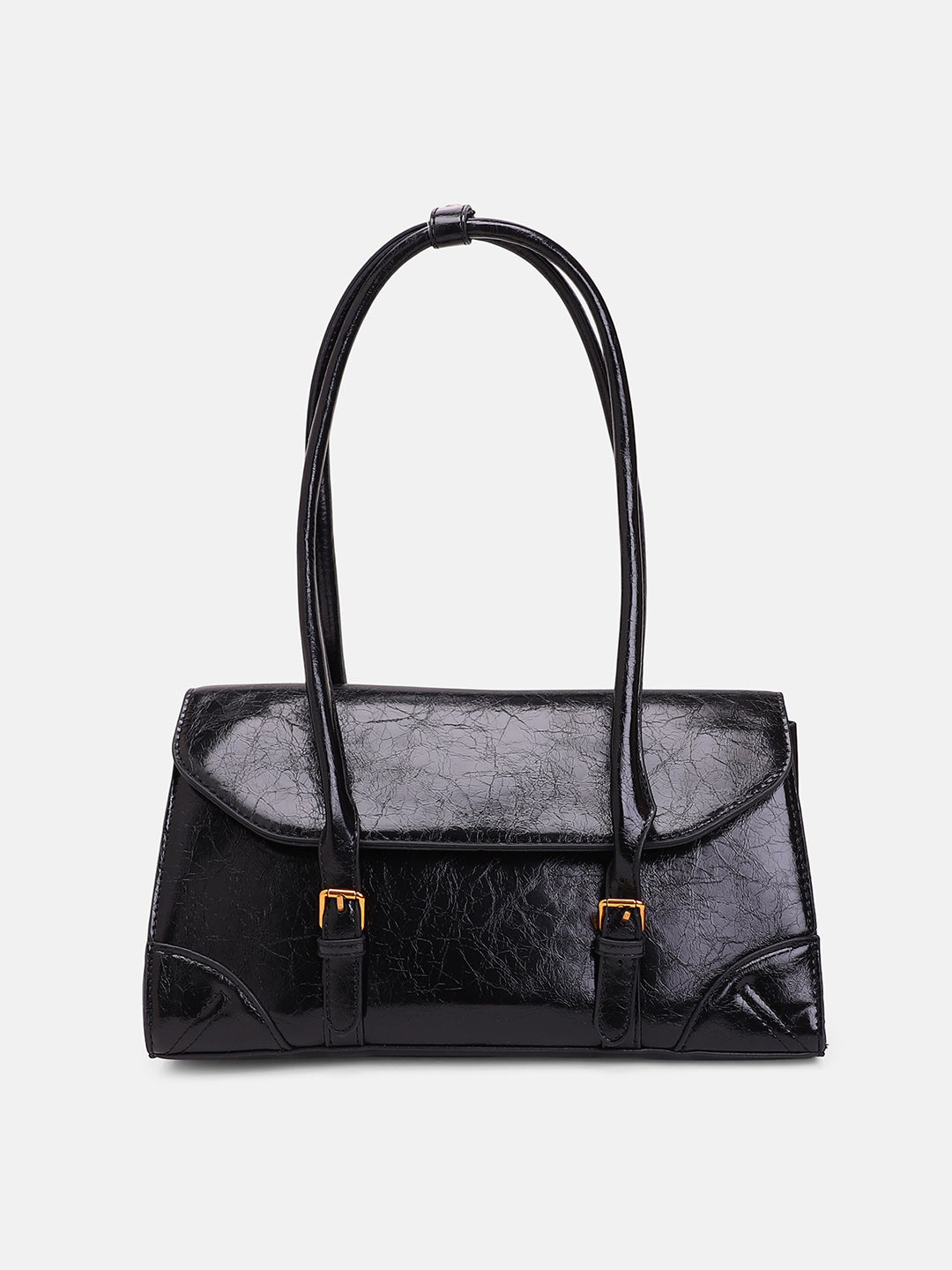 The Coreline Satchel Bag - Onyx Black